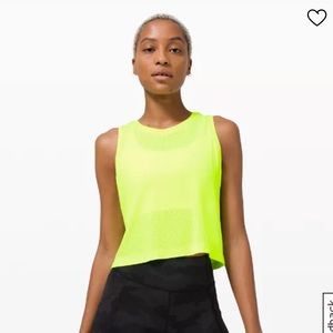 Lululemon Swiftly Breathe Relaxed Crop Tank 8